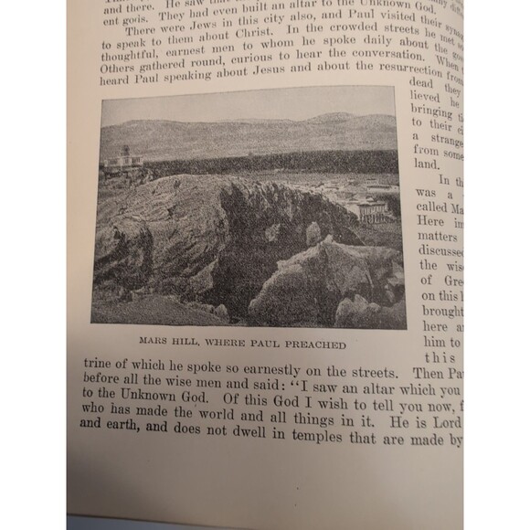 Vintage 1927 Egermeier’s Bible Story Book Illustrated Leatherette Hardcover Rare - Picture 15 of 16